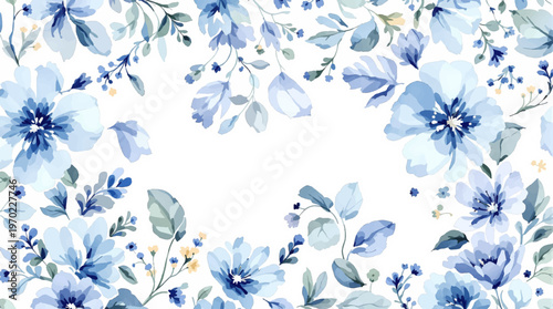 A delicate arrangement of flowers forming a beautiful and harmonious background full of natural elegance