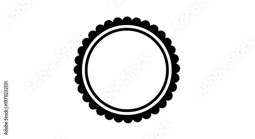 A circular gear illustration showcases industry technology