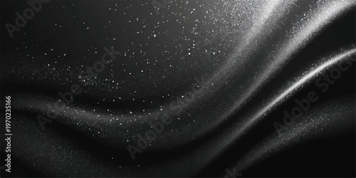 A luxurious and elegant dark silk, capturing the subtle dance of light across its smooth surface, creating a visual symphony of textures.