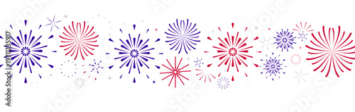 4 july patriotic event banner. Vector illustration