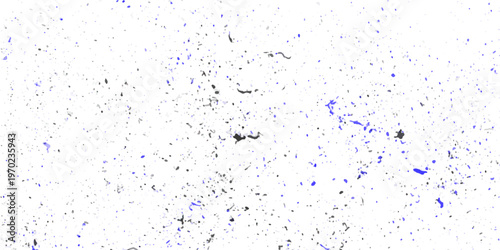 blue paint splashes. Colorful geometric background pattern. Abstract graphic background.  Distress Grain Grunge Texture design for projects