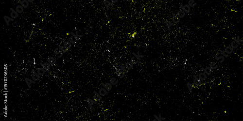 A used engine oil bottle leaking black waste oil onto a workshop floor, Abstract background modern technology