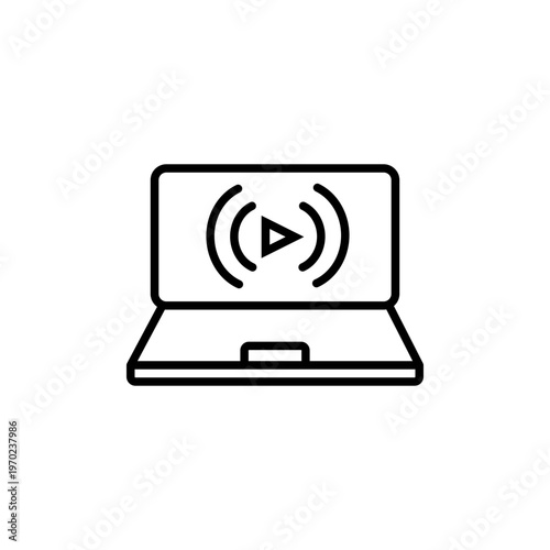 Live Streaming Icon