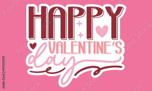 Retro Valentine Sticker Bundle