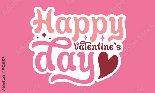 Retro Valentine Sticker Bundle