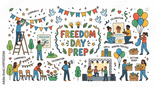 Freedom Day Prep Celebration Community Event