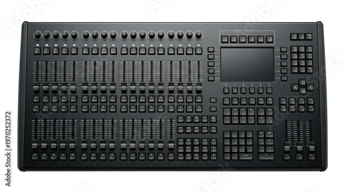 Fotografía Professional digital lighting and sound control console
