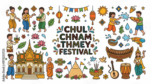 Cambodian New Year Celebration - Chul Chnam Thmey Festival