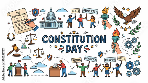 Constitution Day Celebration - Democracy, Freedom, Rights