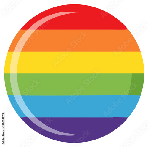 Free Download Colorful pride flag emblem symbol of LGBT community inclusivity and equality - GFXLoad