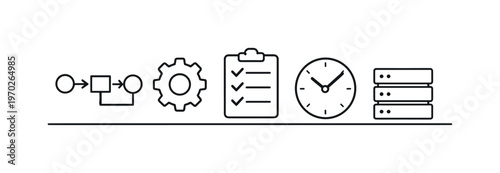 Automated workflow orchestration and task sequencing for coordinating complex processes and improving operational efficiency in digital systems, flow