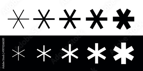 A telephone asterisk. Symbol for dialing a number, tone dialing or activating services on a telephone. Beginning of an access code, combination, or division of a code from a number. Vector.