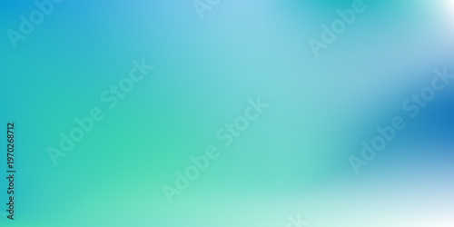 Amazing Blue Green Blur Gradient With Grainy Noise Texture. Abstract Turquoise Mesh and Dynamic Flow Background
