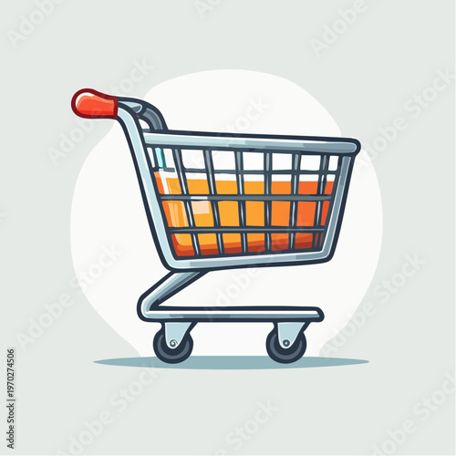 Einkaufswagen Icon Vektor