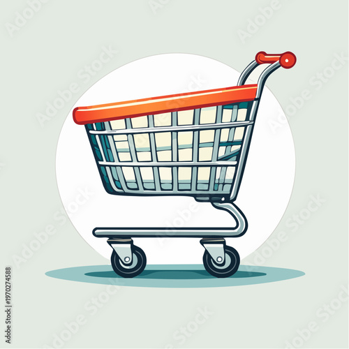 Einkaufswagen Icon Vektor