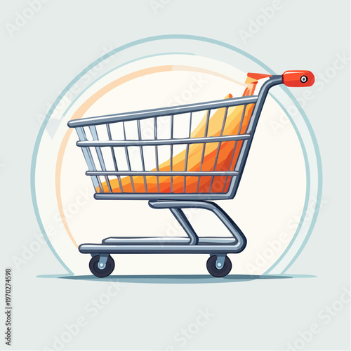 Einkaufswagen Icon Vektor