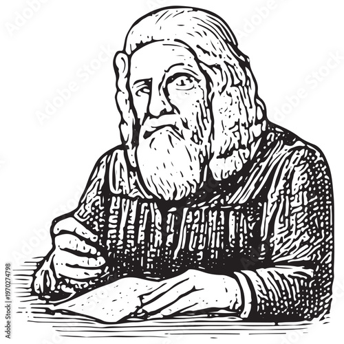 Senior Judge Writing Decision for Court Case, Legal Authority and Justice System Process