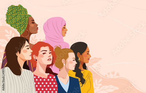 Multiracial Women Background