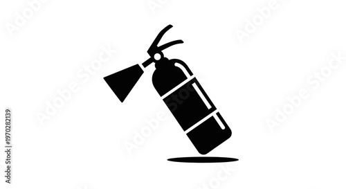 Fire extinguisher icon representing safety and emergency preparedness.