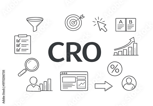 Clear conversion rate optimization and landing page improvement concept focused on refining user flow, increasing actions and enhancing performance