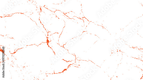 Red crack marble texture white background abstract pattern design element natural stone surface