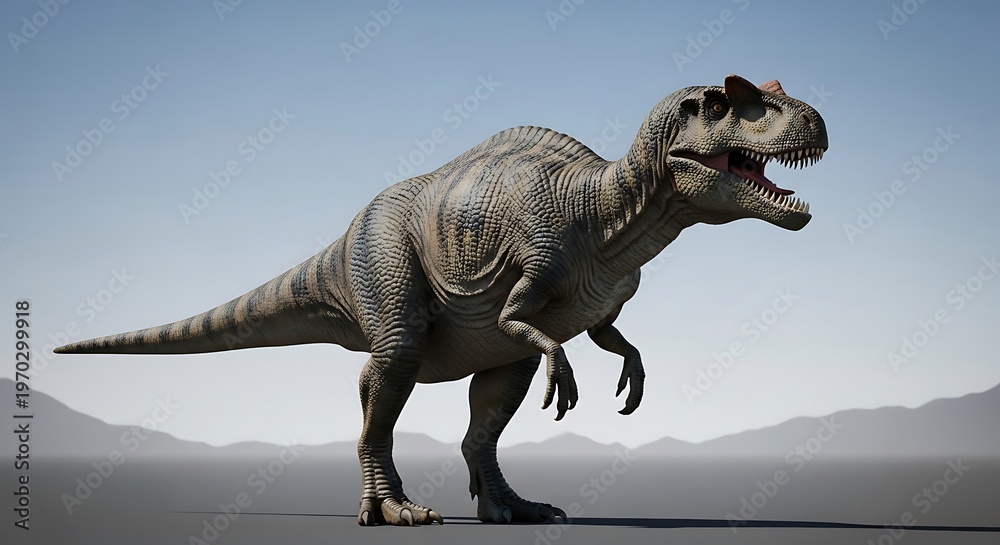 Fototapeta premium tyrannosaurus rex dinosaur 3d render
