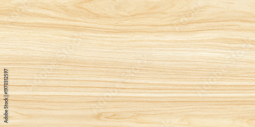 A natural brown wooden texture background features a detailed grain pattern on an old oak timber board surface for organic material design