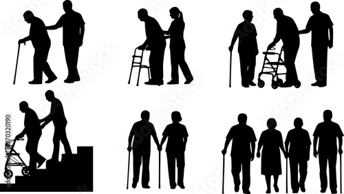 silhouette, awake, woman, stretch, arm, bed, morning, wake up, home, female, room, relax, sleep, sitting, vector, illustration, lifestyle, bedchamber, person, adult, early, rest, relaxation, white, yo