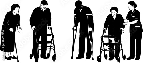 silhouette, awake, woman, stretch, arm, bed, morning, wake up, home, female, room, relax, sleep, sitting, vector, illustration, lifestyle, bedchamber, person, adult, early, rest, relaxation, white, yo