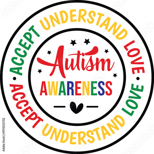 Autism Awareness Accept Understand Love 