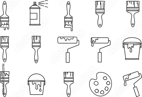 Directional arrows and transform icons symbolize movement, resizing, and user interface.