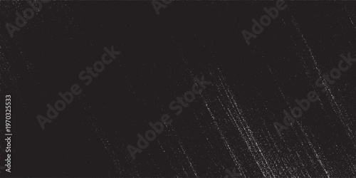 Abstract vector noise. Small particles of debris and dust. Distressed uneven background. Grunge texture overlay with fine grains isolated on white background. Vector illustration. EPS10.