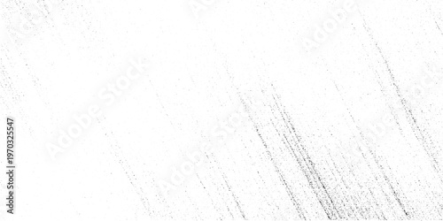 Abstract vector noise. Small particles of debris and dust. Distressed uneven background. Grunge texture overlay with fine grains isolated on white background. Vector illustration. EPS10.