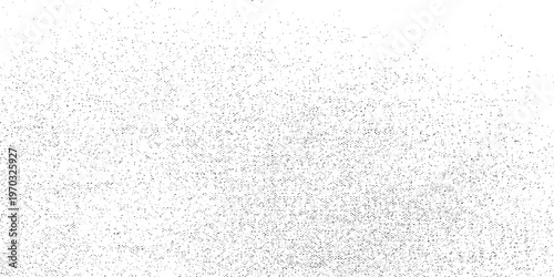 Abstract vector noise. Small particles of debris and dust. Distressed uneven background. Grunge texture overlay with fine grains isolated on white background. Vector illustration. EPS10.