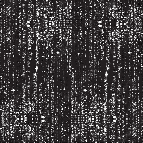 Abstract vector noise. Small particles of debris and dust. Distressed uneven background. Grunge texture overlay with fine grains isolated on white background. Vector illustration. EPS10.