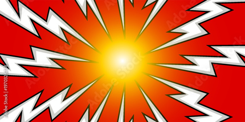 Abstract background with lightning pattern eps 10