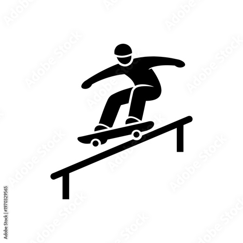 Skateboard Grinding icon
