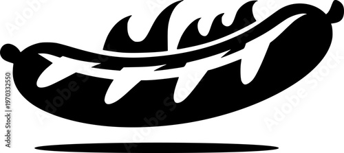 Bratwurst Sausage: Grilled and Charred