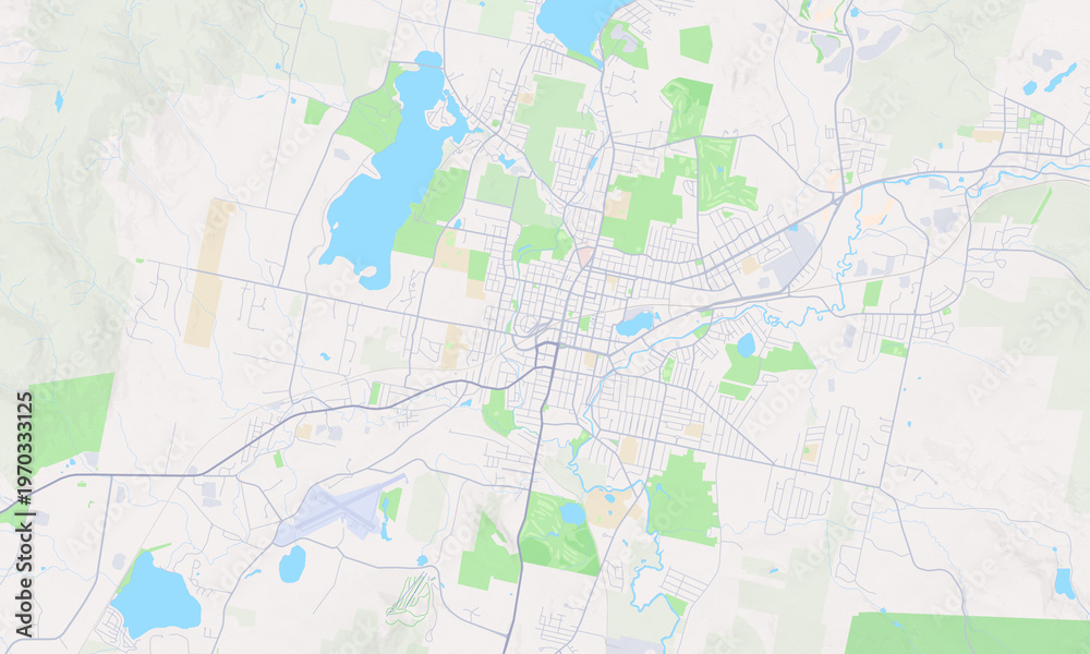 Naklejka premium Pittsfield Massachusetts map
