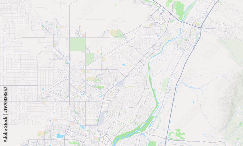 Obraz premium Rio Rancho New Mexico map