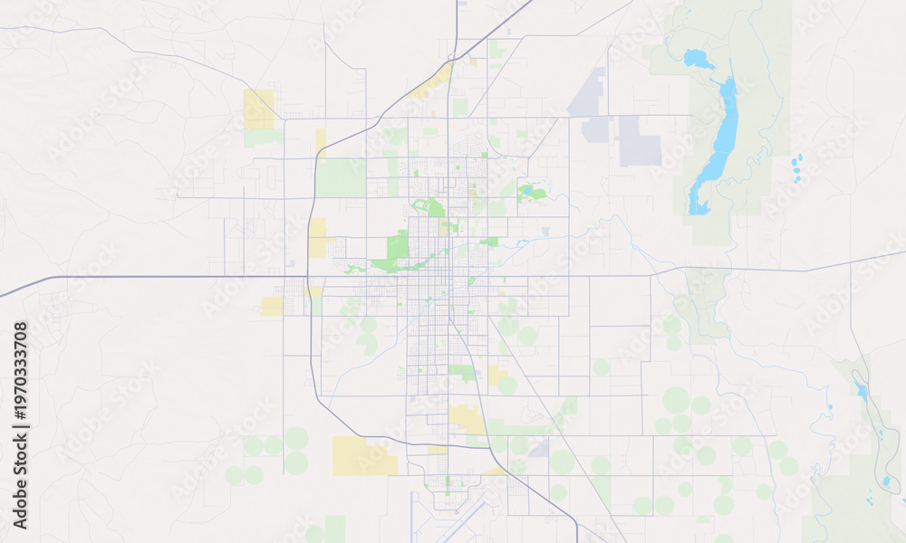 Obraz premium Roswell New Mexico map