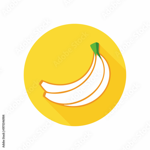 Banane Icon Vektor
