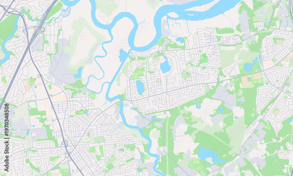 Obraz premium Sayreville New Jersey map
