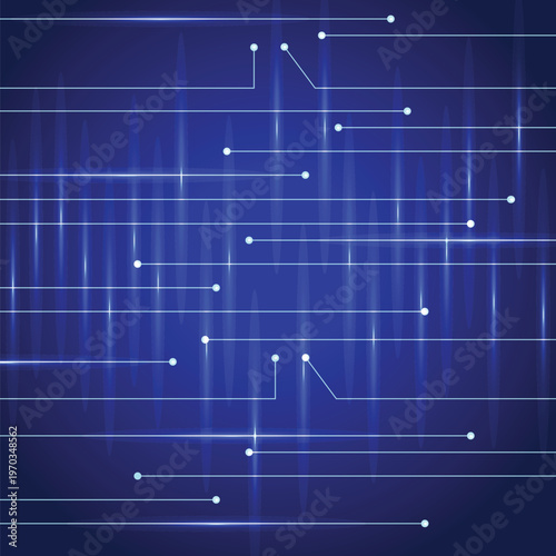Abstract Blue Starfield Background - Luminous Diagonal Light Streaks and Data Points for 2026 Space & Tech UI, Futuristic Cyber Tech Network & AI Infrastructure also can be use able in flyer backgroun