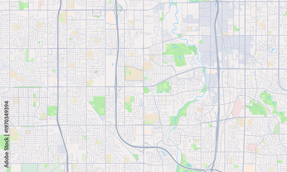 Naklejka premium Taylorsville Utah map