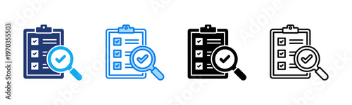 Compliance Checks icon sheet multiple style collection