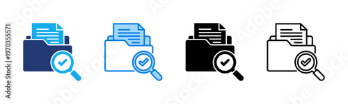 Case Files icon sheet multiple style collection