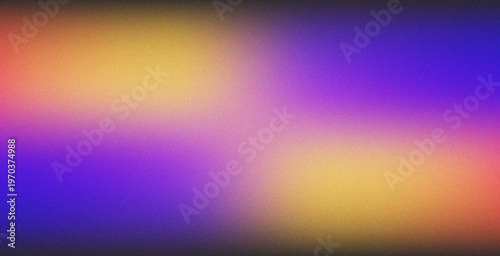 Abstract Vibrant Mesh Gradient Background with Soft Grainy Texture and Multicolored Neon Hues for Modern Digital Design