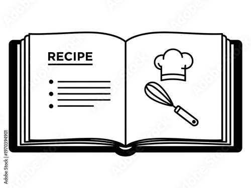 Cook Book vector
