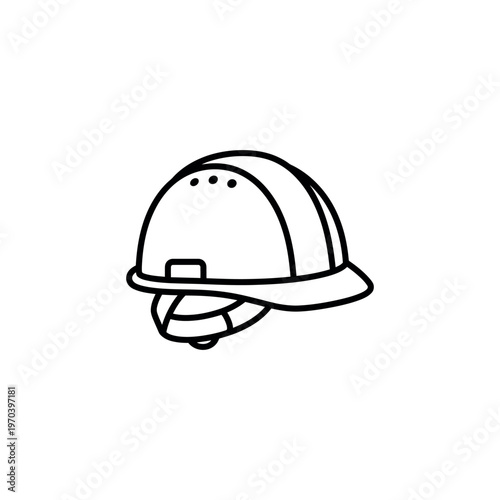 Construction worker safety hard hat.